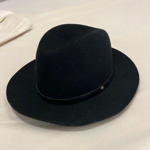 Rag & Bone Black Felt Hat